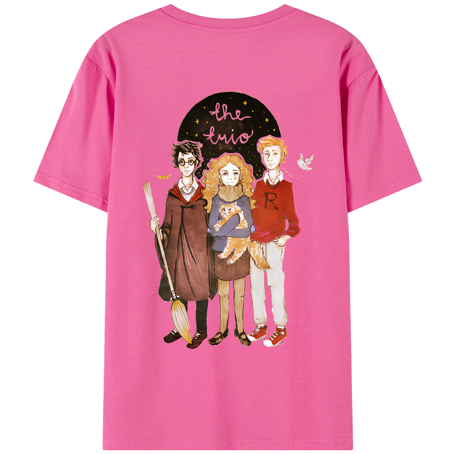 （画像用） Harry Potter ハリー・ポッターシリーズ レディース半袖Tシャツ(バックプリント)